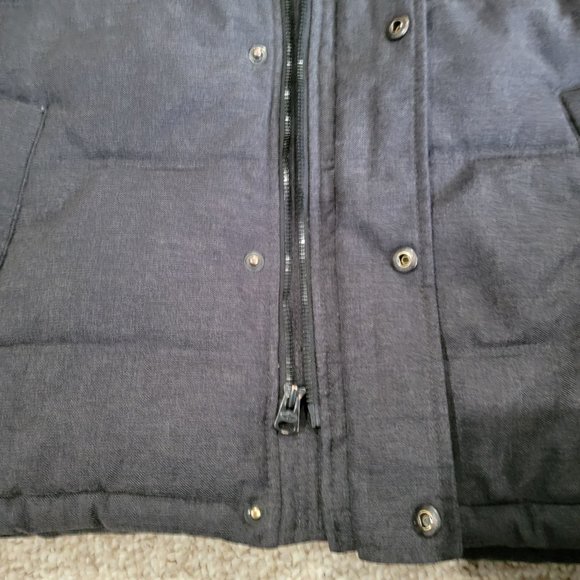 Dockers Men's Black Hooded Lined Winter Jacket Size M - Picture 9 of 14